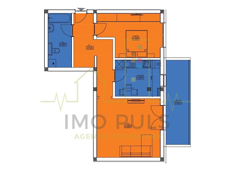Timisoara, decomandat, bucatarie separata, bl nou, et. 2.